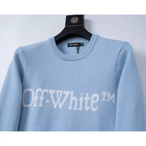 Replica Off-White Sweaters Long Sleeved For Men #1376652 $45.00 USD for Wholesale