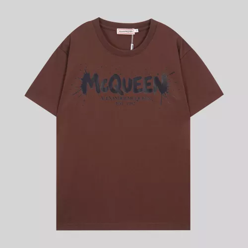 Alexander McQueen T-shirts Short Sleeved For Unisex #1376941, $32.00 USD, [ITEM#1376941], Alexander McQueen T-shirts