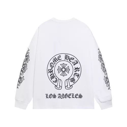 Replica Chrome Hearts T-Shirts Long Sleeved For Unisex #1376974 $42.00 USD for Wholesale