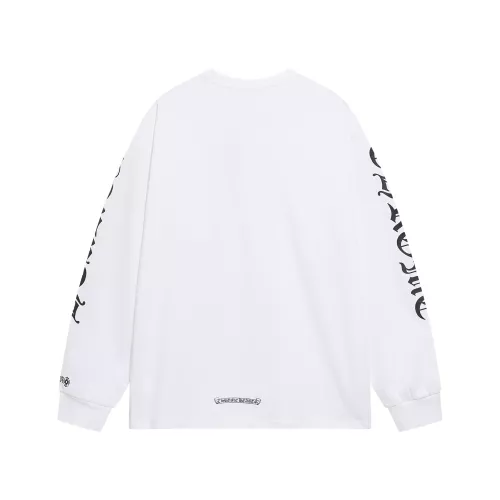 Replica Chrome Hearts T-Shirts Long Sleeved For Unisex #1376990 $42.00 USD for Wholesale