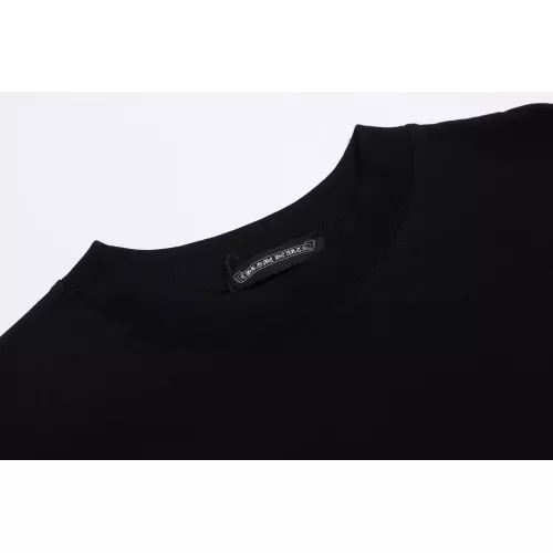 Replica Chrome Hearts T-Shirts Long Sleeved For Unisex #1376993 $45.00 USD for Wholesale