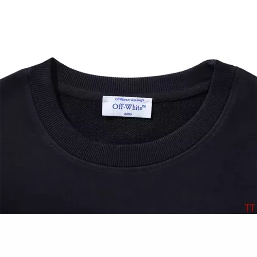 Replica Off-White Hoodies Long Sleeved For Unisex #1377457 $45.00 USD for Wholesale