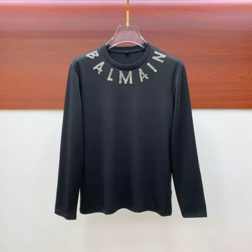 Balmain T-Shirts Long Sleeved For Men #1377479, $72.00 USD, [ITEM#1377479], Balmain T-Shirts