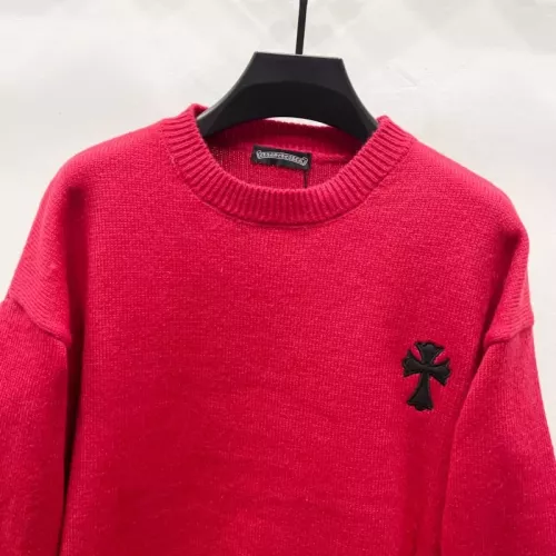 Replica Chrome Hearts Sweaters Long Sleeved For Unisex #1377674 $52.00 USD for Wholesale