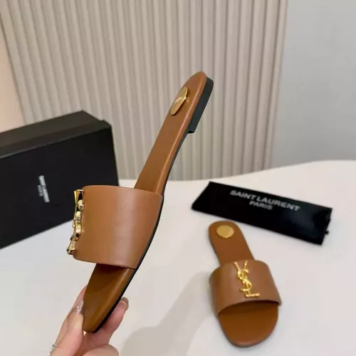 Replica Yves Saint Laurent YSL Slippers For Women #1377894 $82.00 USD for Wholesale