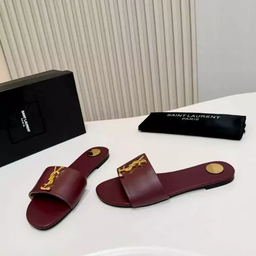 Replica Yves Saint Laurent YSL Slippers For Women #1377895 $82.00 USD for Wholesale