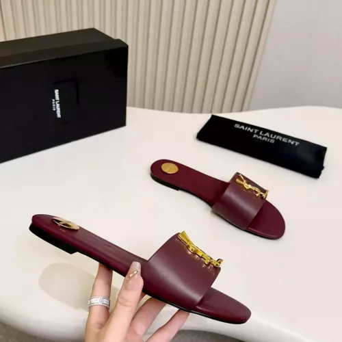 Replica Yves Saint Laurent YSL Slippers For Women #1377895 $82.00 USD for Wholesale