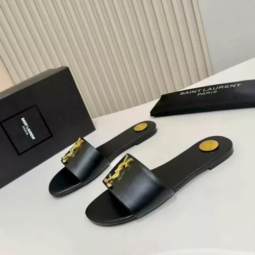 Replica Yves Saint Laurent YSL Slippers For Women #1377898 $82.00 USD for Wholesale