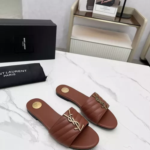 Replica Yves Saint Laurent YSL Slippers For Women #1377899 $85.00 USD for Wholesale