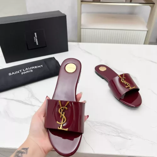 Replica Yves Saint Laurent YSL Slippers For Women #1377905 $85.00 USD for Wholesale