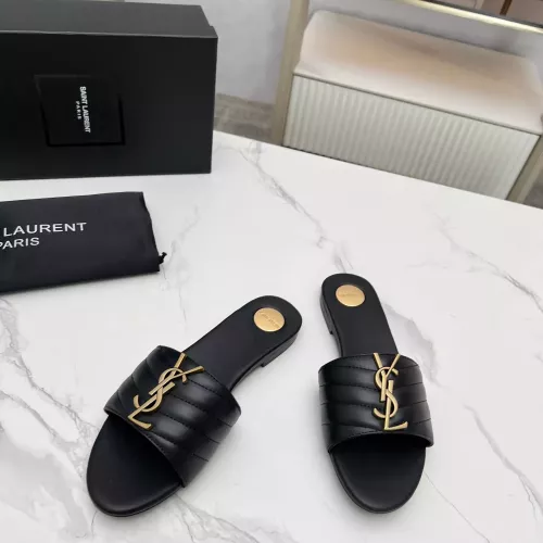 Replica Yves Saint Laurent YSL Slippers For Women #1377907 $85.00 USD for Wholesale