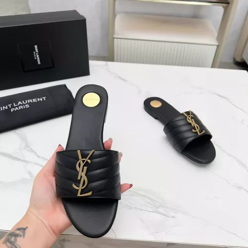 Replica Yves Saint Laurent YSL Slippers For Women #1377907 $85.00 USD for Wholesale