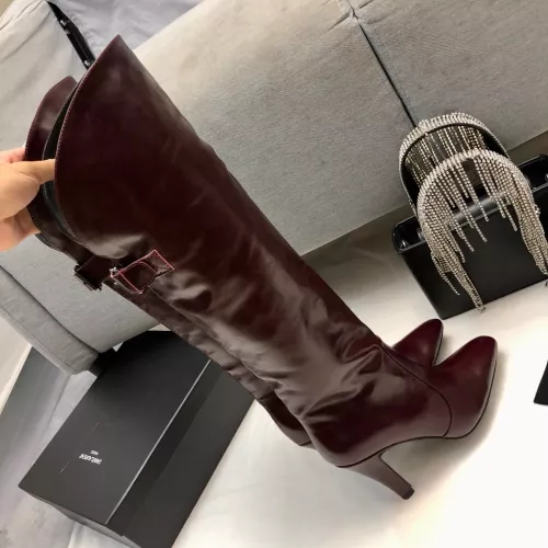 Replica Yves Saint Laurent YSL Boots For Women #1377953 $210.00 USD for Wholesale