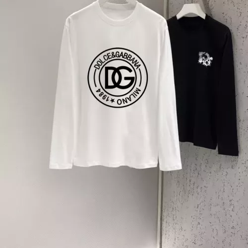 Dolce &amp; Gabbana D&amp;G T-Shirts Long Sleeved For Unisex #1378329, $41.00 USD, [ITEM#1378329], Dolce &amp; Gabbana D&amp;G T-Shirts