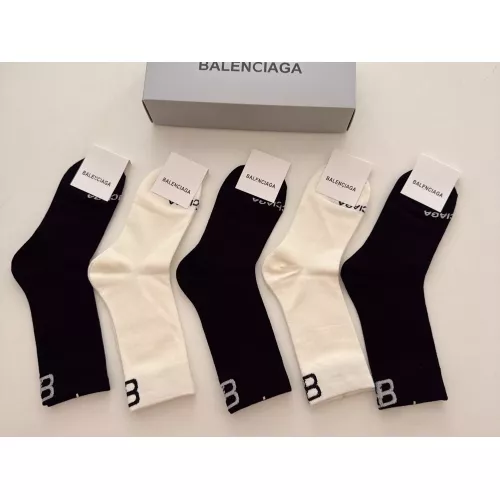 Replica Balenciaga Socks For Women #1378358 $29.00 USD for Wholesale