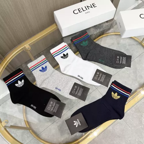 Replica Adidas Socks For Men #1378369 $25.00 USD for Wholesale