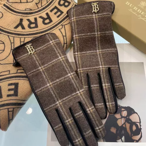 Replica Burberry Gloves #1379060 $42.00 USD for Wholesale