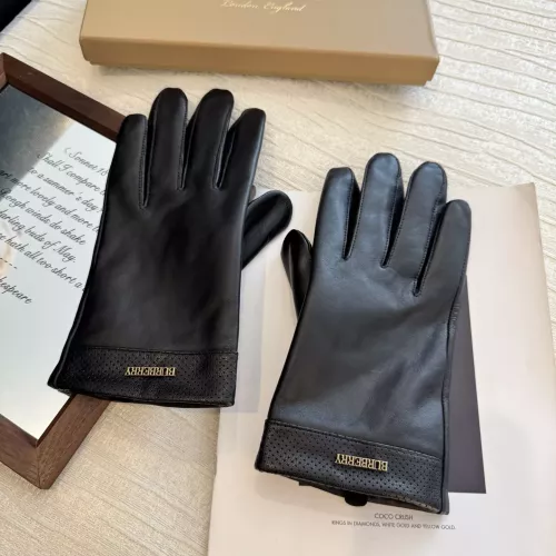 Replica Burberry Gloves For Men #1379115 $56.00 USD for Wholesale
