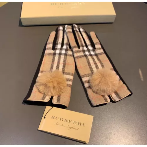 Replica Burberry Gloves #1379205 $39.00 USD for Wholesale