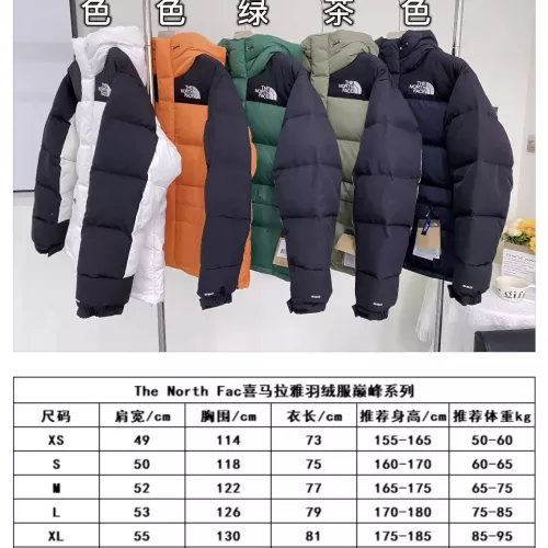 Replica The North Face Down Feather Coat Long Sleeved For Unisex #1380273 $140.00 USD for Wholesale