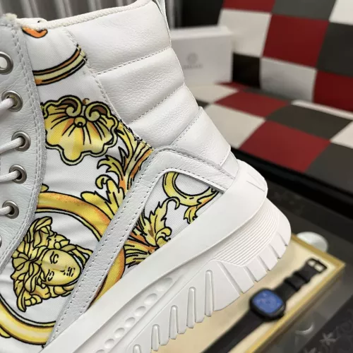 Replica Versace High Tops Shoes For Men #1380517 $88.00 USD for Wholesale