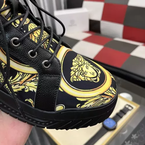 Replica Versace High Tops Shoes For Men #1380518 $88.00 USD for Wholesale