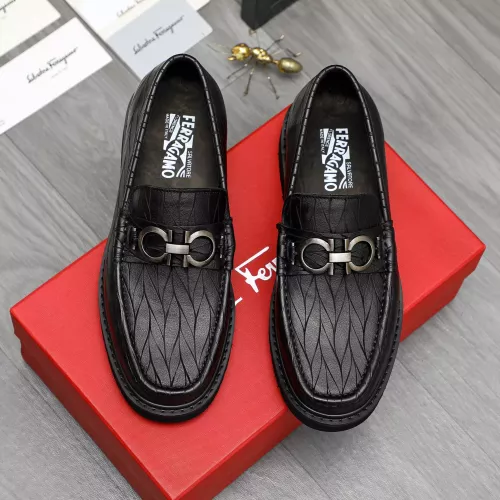 Salvatore Ferragamo Leather Shoes For Men #1380531