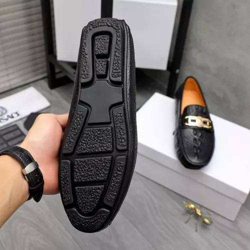 Replica Versace Leather Shoes For Men #1380607 $76.00 USD for Wholesale