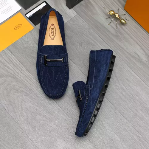 Replica TOD'S Oxfords Shoes For Men #1380630 $76.00 USD for Wholesale
