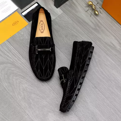 Replica TOD'S Oxfords Shoes For Men #1380631 $76.00 USD for Wholesale
