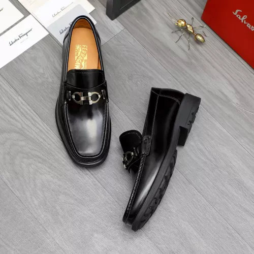 Salvatore Ferragamo Leather Shoes For Men #1380686