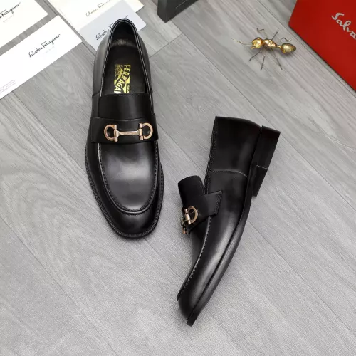 Salvatore Ferragamo Leather Shoes For Men #1380698