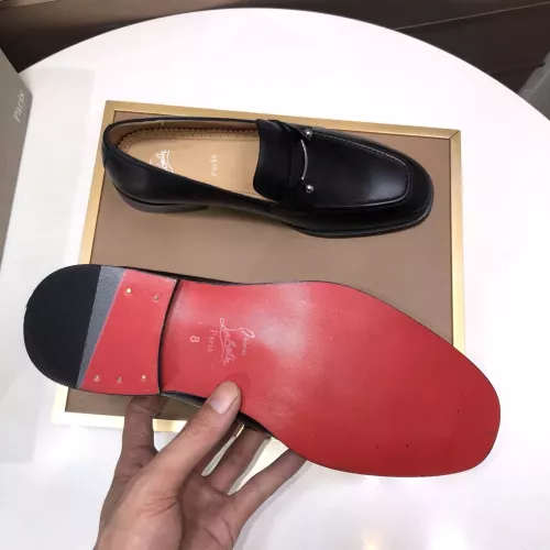 Replica Christian Louboutin Leather Shoes For Men #1381051 $112.00 USD for Wholesale