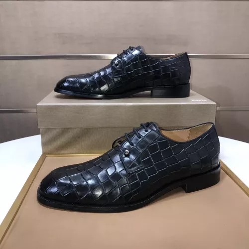 Replica Christian Louboutin Leather Shoes For Men #1381056 $112.00 USD for Wholesale
