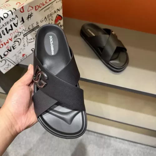 Replica Dolce & Gabbana D&G Slippers For Men #1381134 $52.00 USD for Wholesale