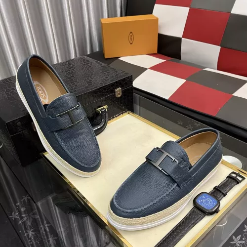 Replica TOD'S Oxfords Shoes For Men #1381147 $108.00 USD for Wholesale