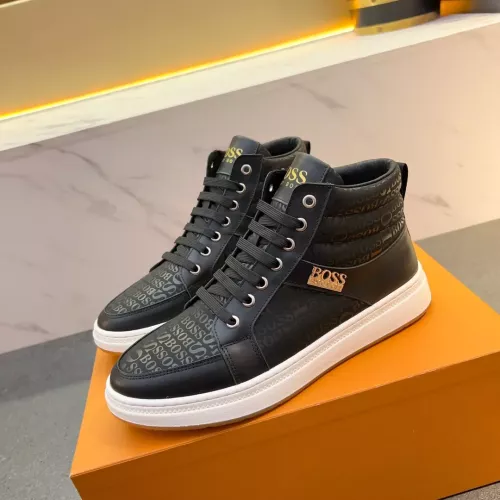 Boss High Top Shoes For Men #1381155