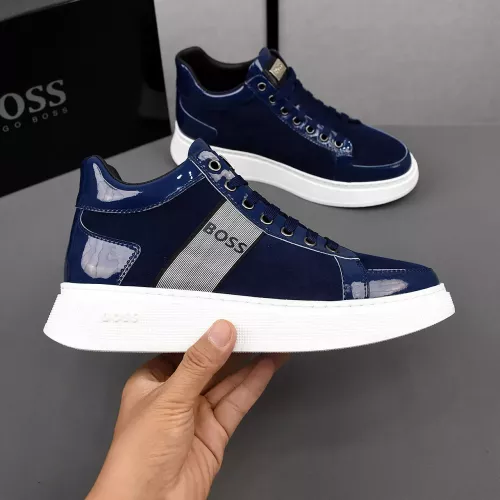 Replica Boss High Top Shoes For Men #1381309 $85.00 USD for Wholesale