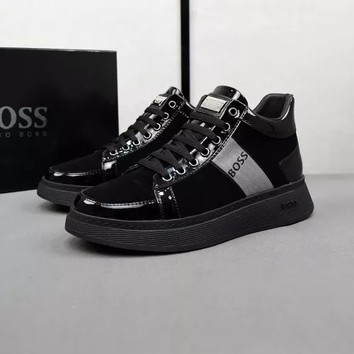 Boss High Top Shoes For Men #1381310