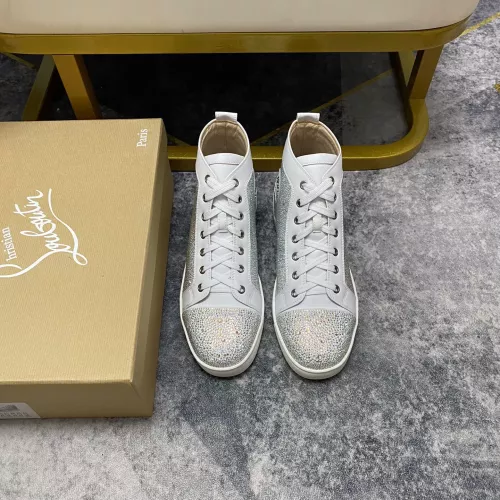 Replica Christian Louboutin High Top Shoes For Men #1381346 $92.00 USD for Wholesale