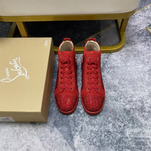 Replica Christian Louboutin High Top Shoes For Women #1381351 $92.00 USD for Wholesale