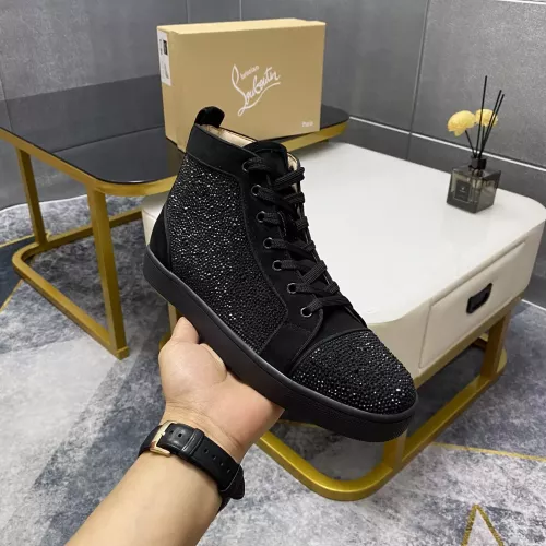 Replica Christian Louboutin High Top Shoes For Men #1381354 $92.00 USD for Wholesale