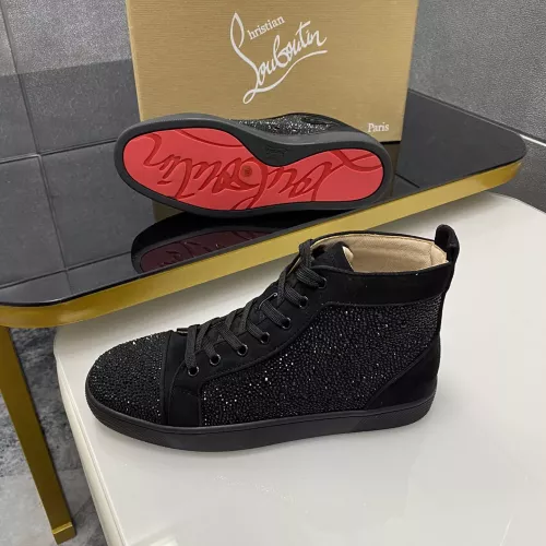 Replica Christian Louboutin High Top Shoes For Men #1381354 $92.00 USD for Wholesale