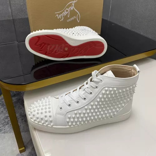 Replica Christian Louboutin High Top Shoes For Men #1381358 $92.00 USD for Wholesale