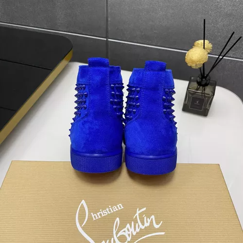 Replica Christian Louboutin High Top Shoes For Men #1381362 $92.00 USD for Wholesale