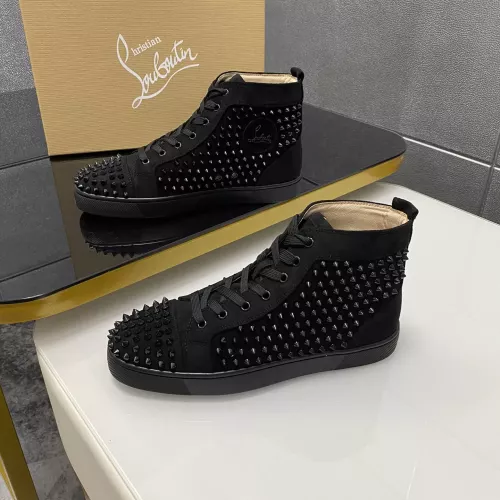 Replica Christian Louboutin High Top Shoes For Women #1381366 $92.00 USD for Wholesale