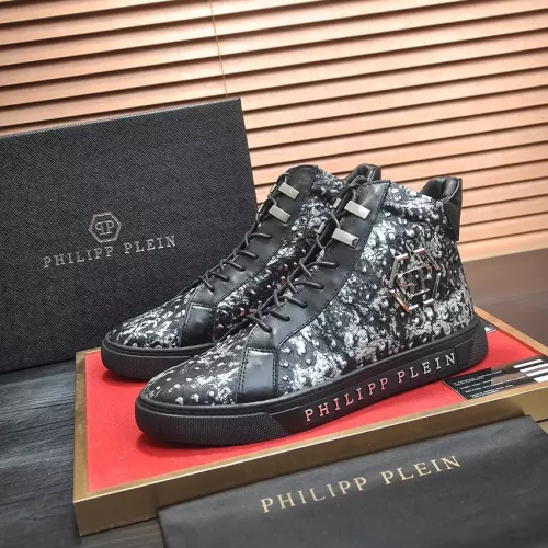 Philipp Plein PP High Tops Shoes For Men #1381453