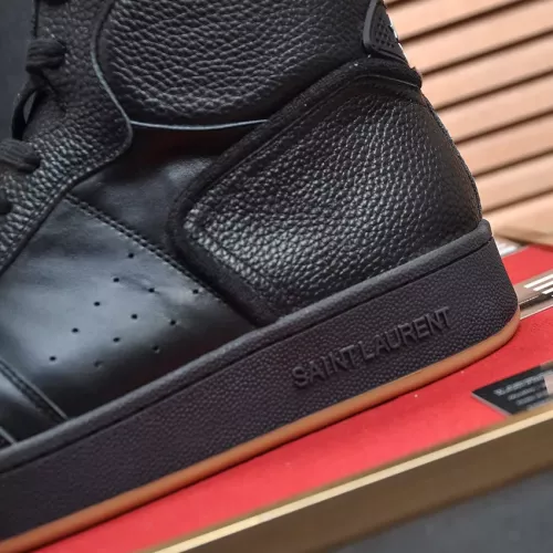 Replica Yves Saint Laurent YSL High Tops Shoes For Men #1381465 $100.00 USD for Wholesale