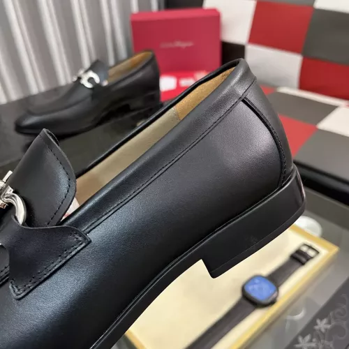 Replica Salvatore Ferragamo Leather Shoes For Men #1381468 $108.00 USD for Wholesale