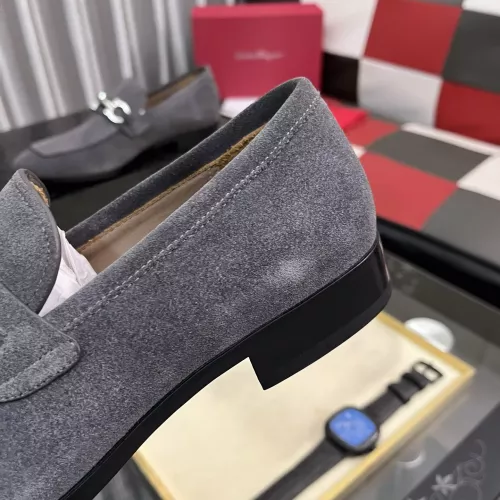 Replica Salvatore Ferragamo Leather Shoes For Men #1381480 $108.00 USD for Wholesale